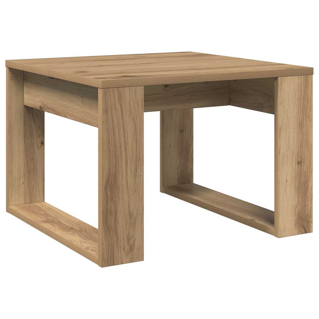 Beistelltisch Weiß 50x50x35 cm Holzwerkstoff