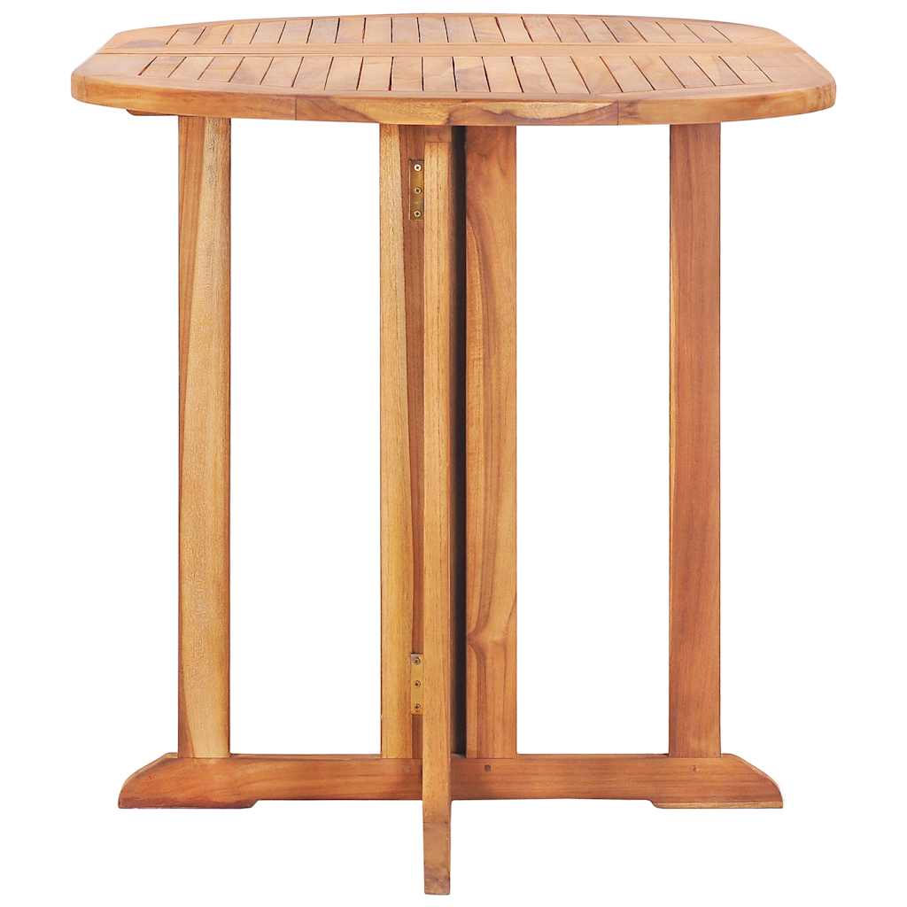 Garten-Klapptisch Butterfly 150x90x75 cm Massivholz Teak