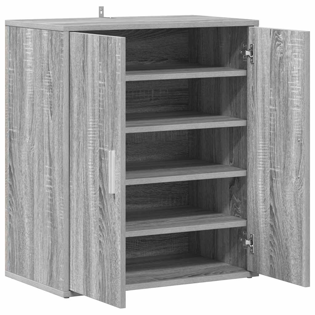 Schuhschrank Weiß 60x35x70 cm Holzwerkstoff