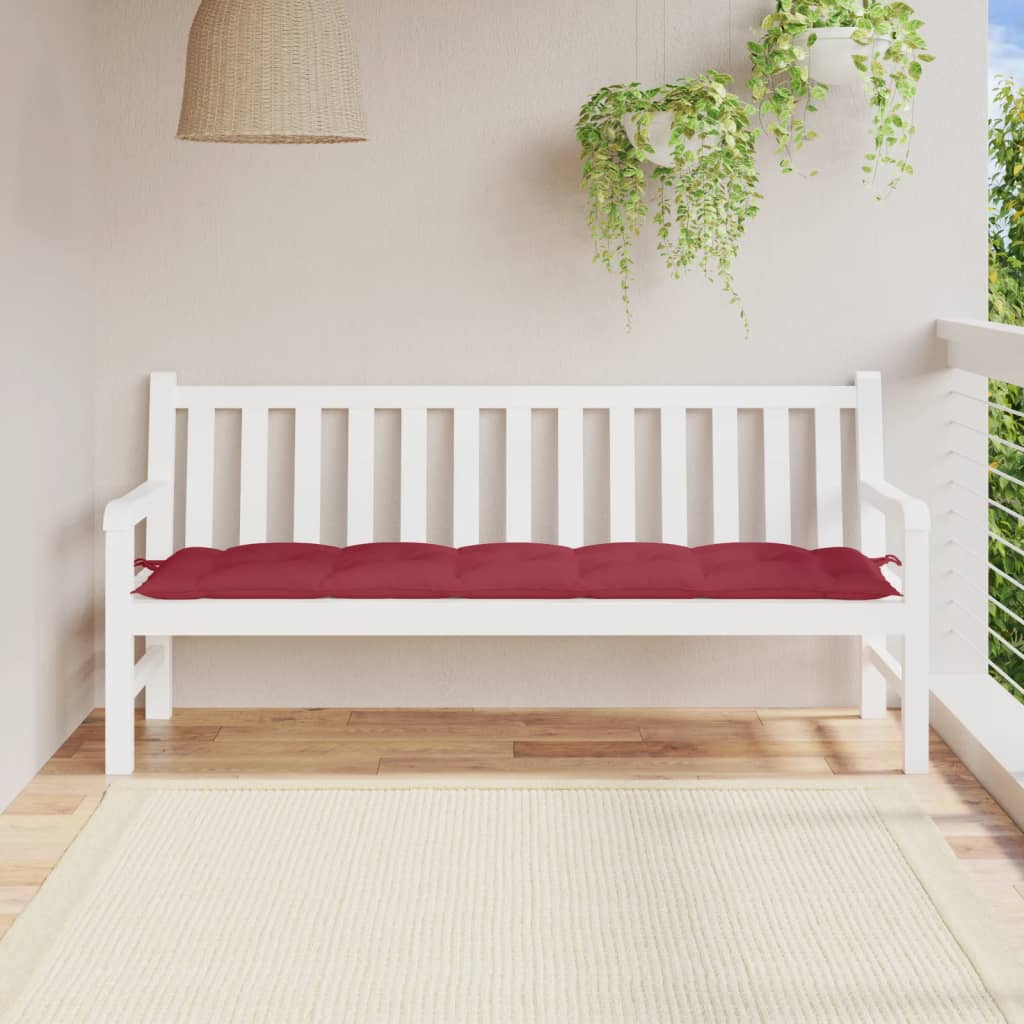 Gartenbank-Auflage Anthrazit 100x50x7 cm Oxford-Gewebe