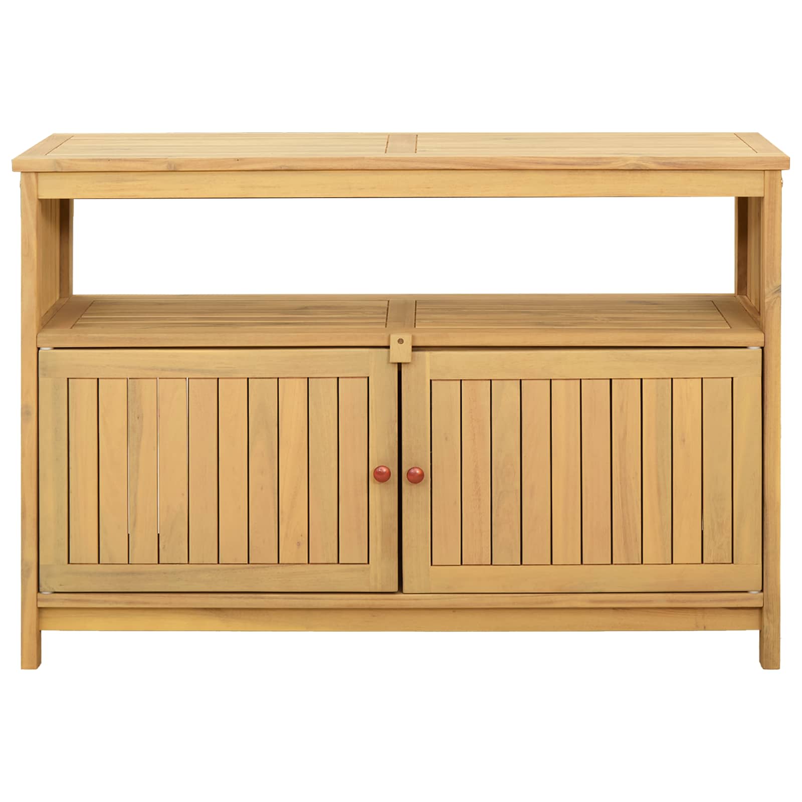 Garten-Konsolentisch 80x35x75 cm Massivholz Akazie