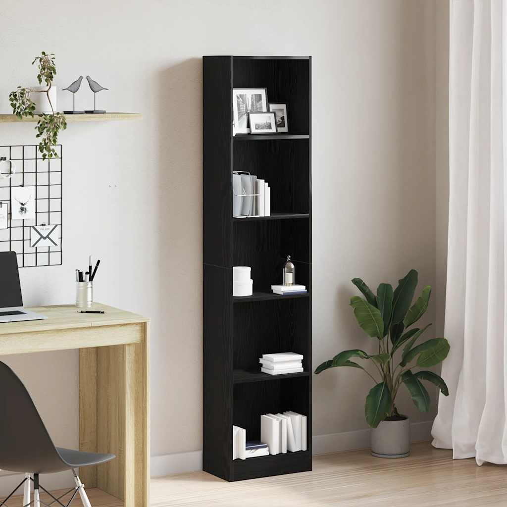 Bücherregal Weiß 40x24x75 cm Holzwerkstoff