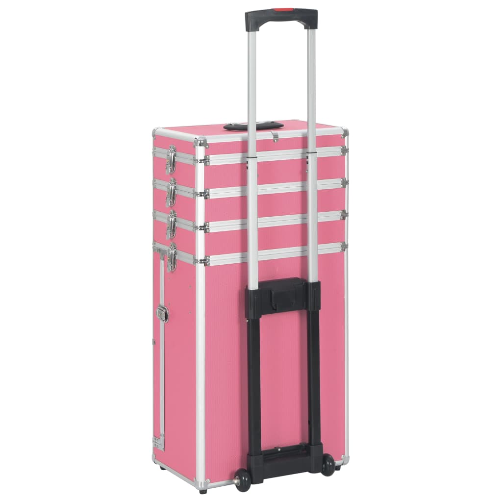 Kosmetikkoffer Aluminium Schwarz
