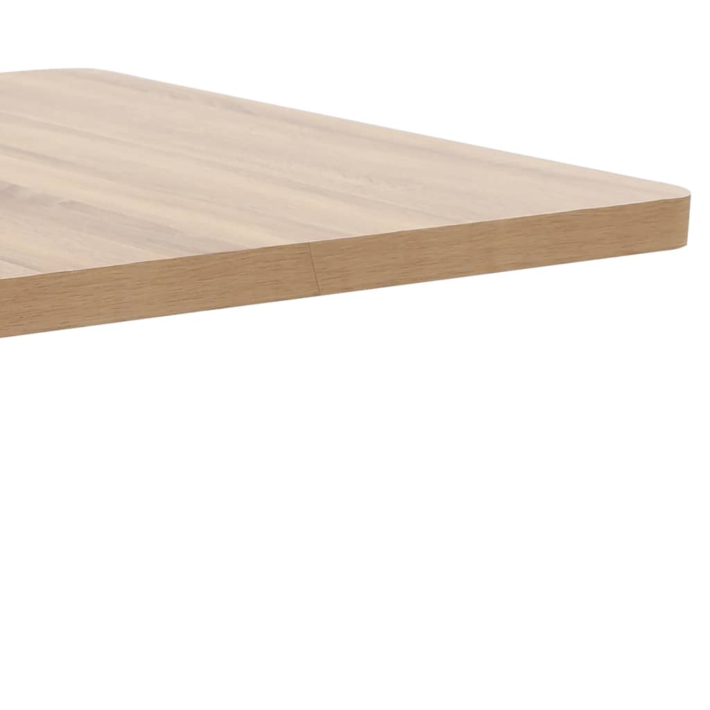 Bistrotisch Hellbraun 50x50 cm MDF