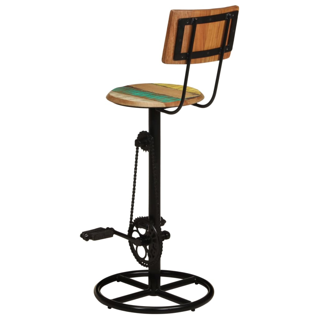 Barhocker 2 Stk. Massivholz Mango