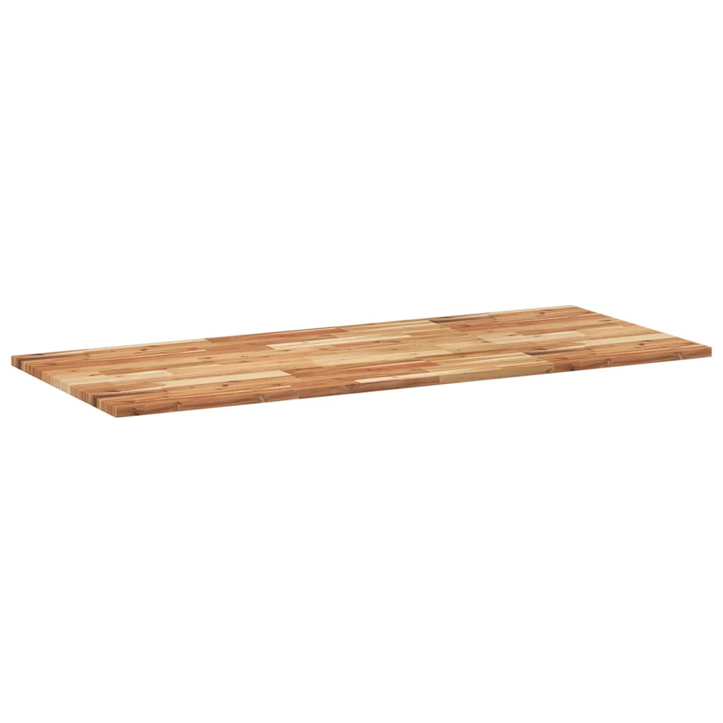 Tischplatte Rechteckig 60x50x2 cm Massivholz Akazie