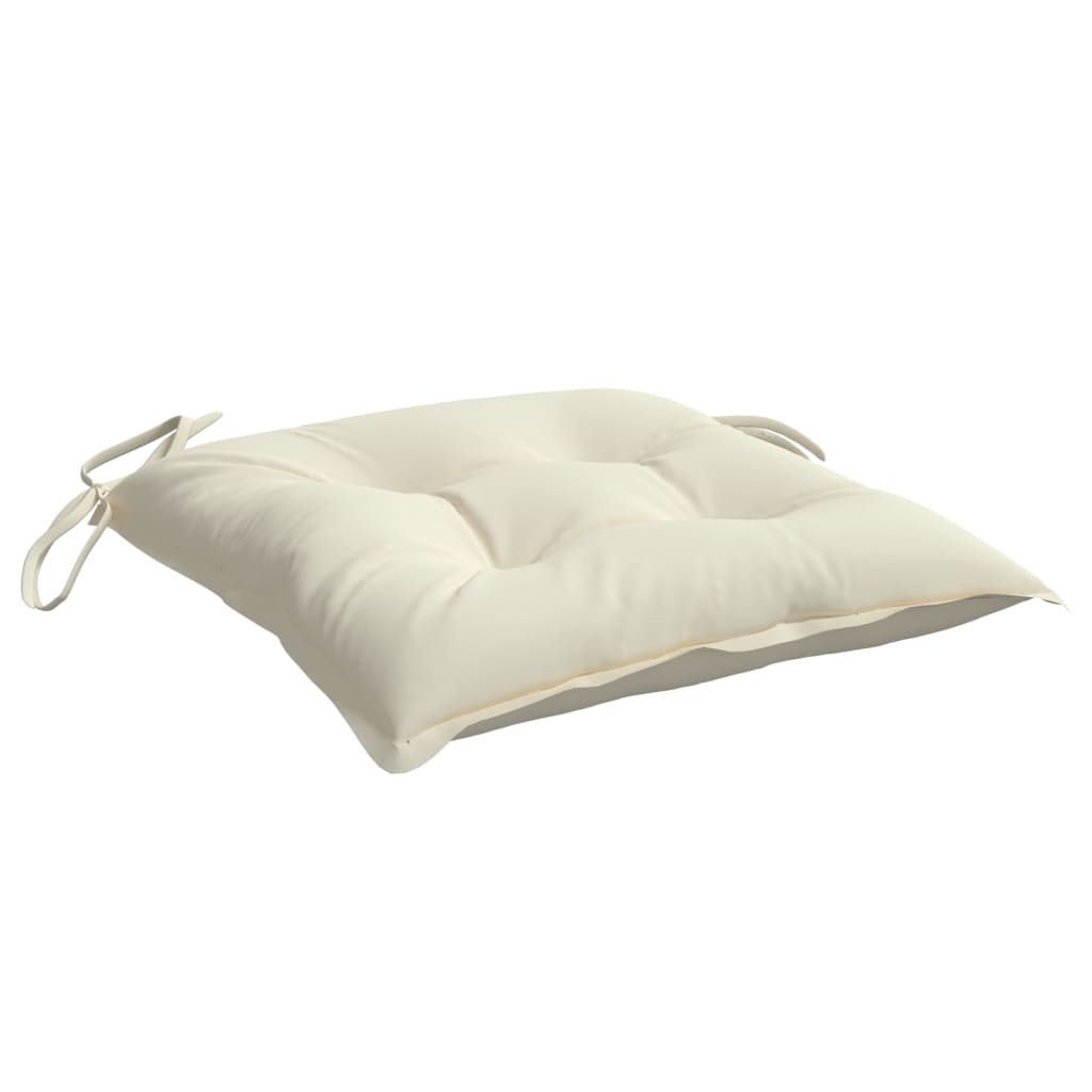 Stuhlkissen 4 Stk. Hellblau 40x40x7 cm Oxford-Gewebe