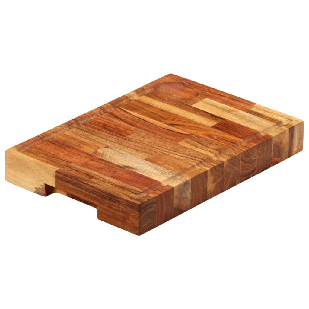 Schneidebrett 42x30x4 cm Massivholz Akazie