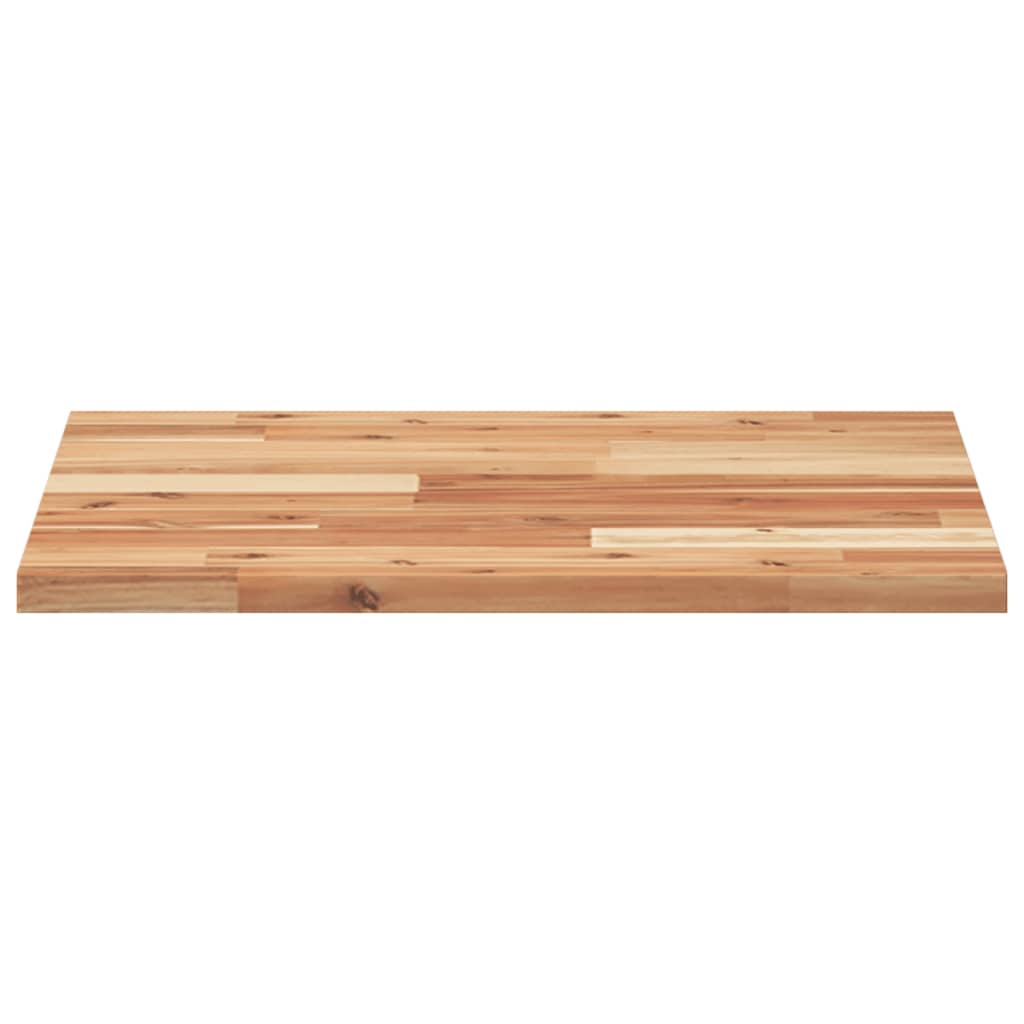 Tischplatte Rund Ø40x2 cm Massivholz Akazie
