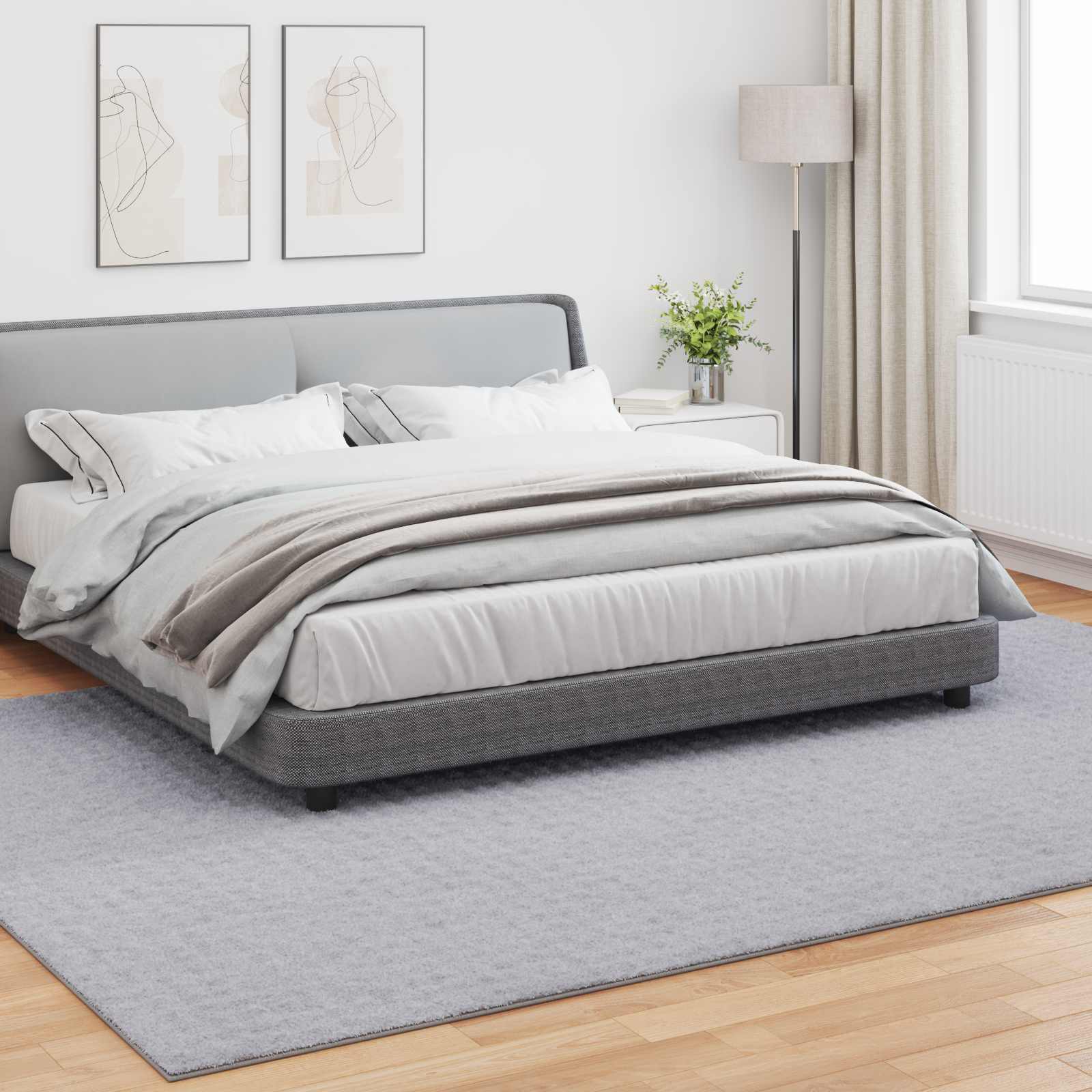 Bereichsteppiche Rechtwinklig SIROLO Creme 150 x 80 cm