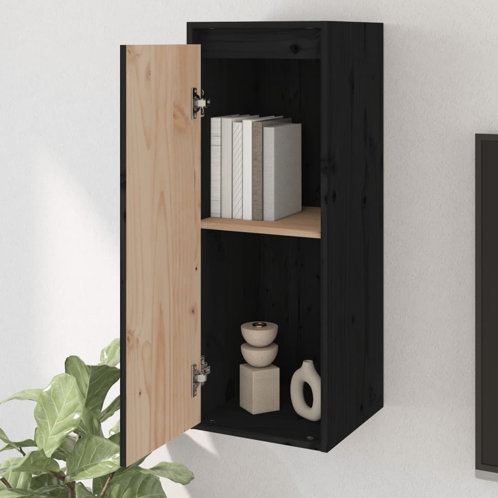 Wandschrank 30x30x80 cm Massivholz Kiefer