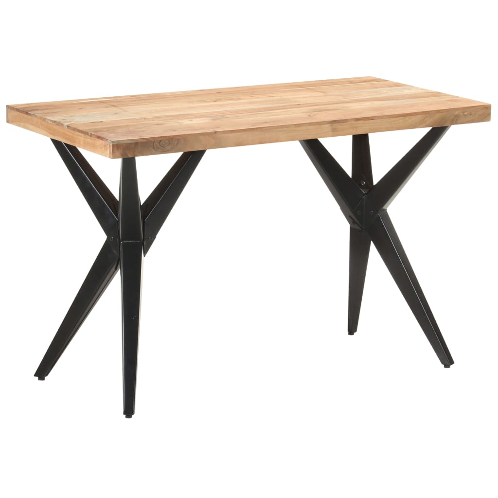 Esstisch 160x80x76 cm Massivholz Akazie