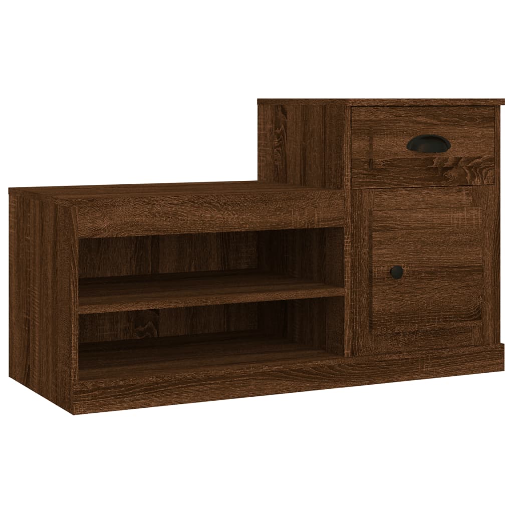 Schuhschrank Weiß 100x42x60 cm Holzwerkstoff