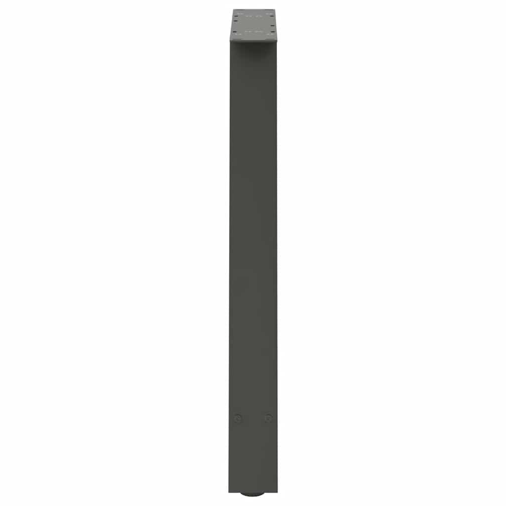 Couchtischbeine A-Form 2 Stk. 30x(30-31) cm Stahl
