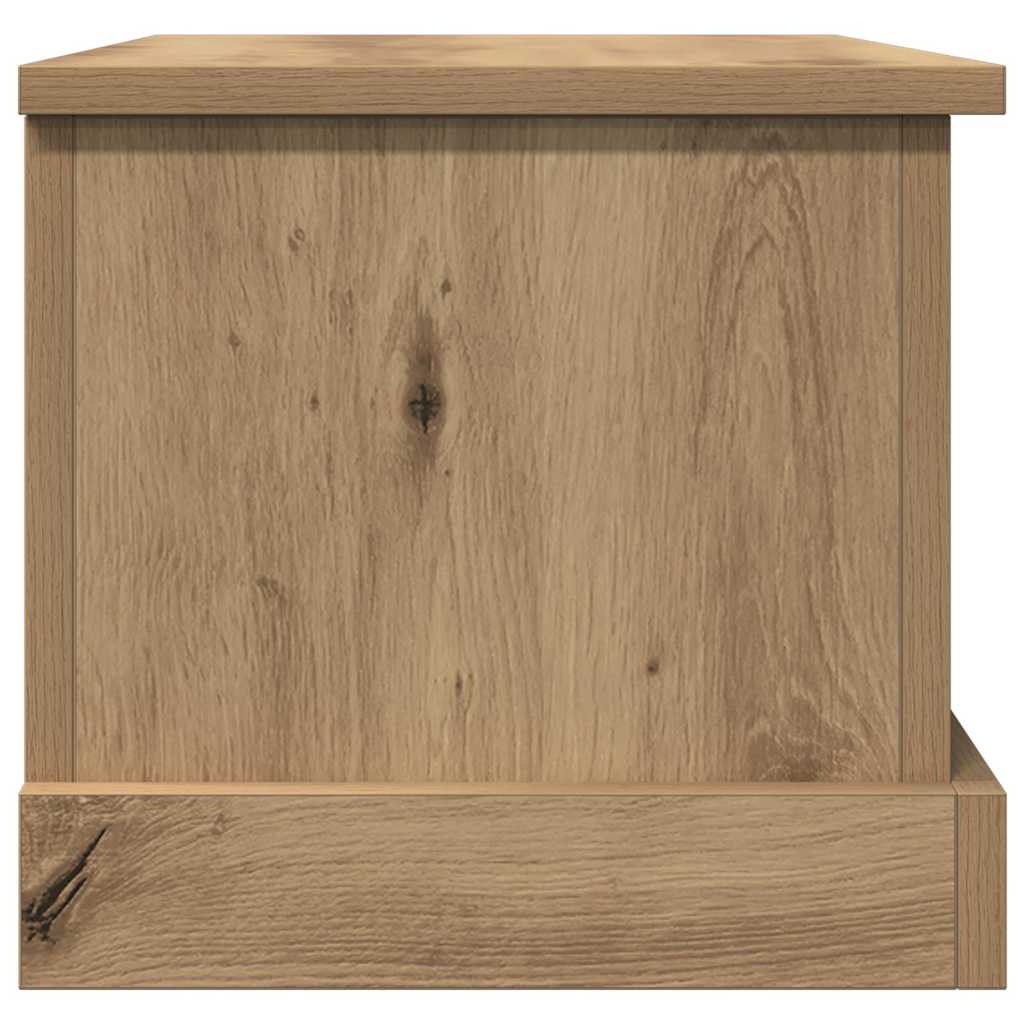 Aufbewahrungsbox Weiß 50 x 30 x 28 cm Holzwerkstoff