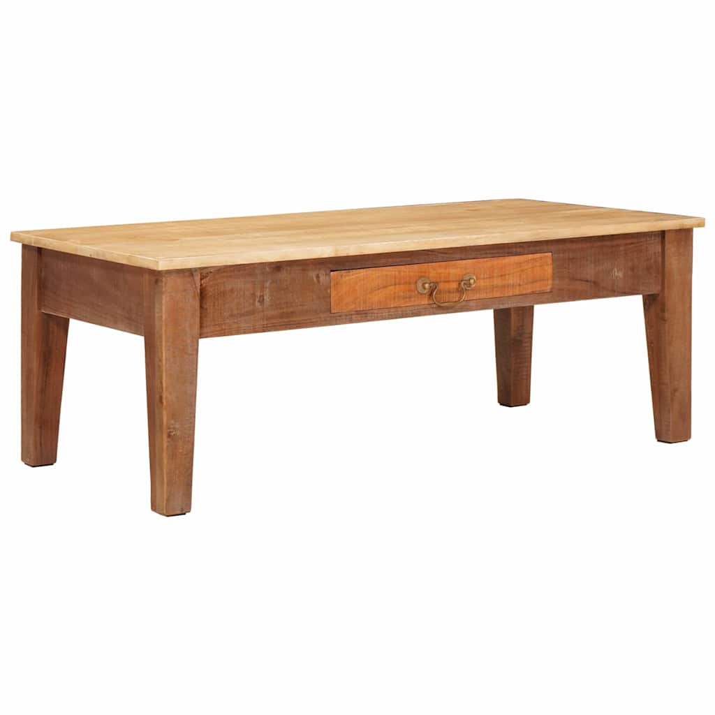 Couchtisch Braun 110 x 55 x 40 cm Massivholz Mango