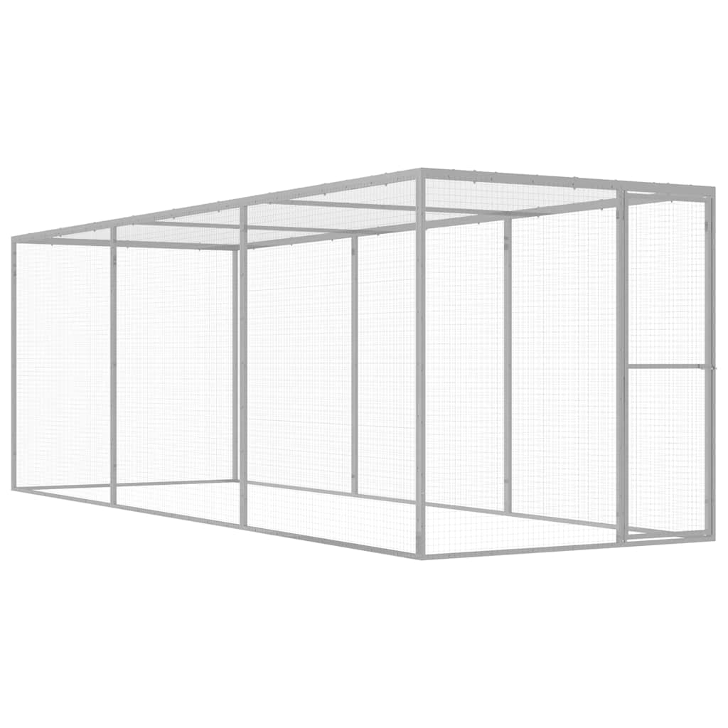 Katzenkäfig 1,5x1,5x1,5 m Verzinkter Stahl