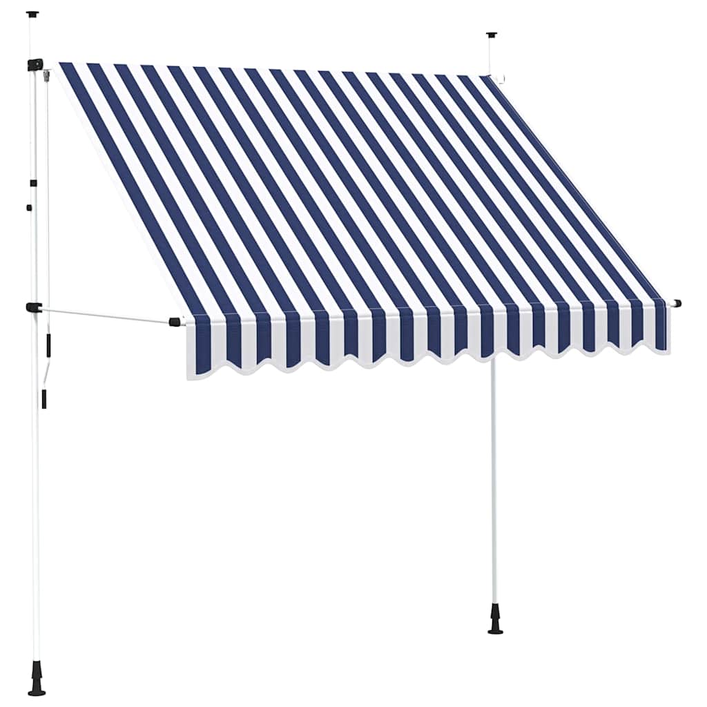 Einziehbare Markise Handbetrieben 150 cm Anthrazit