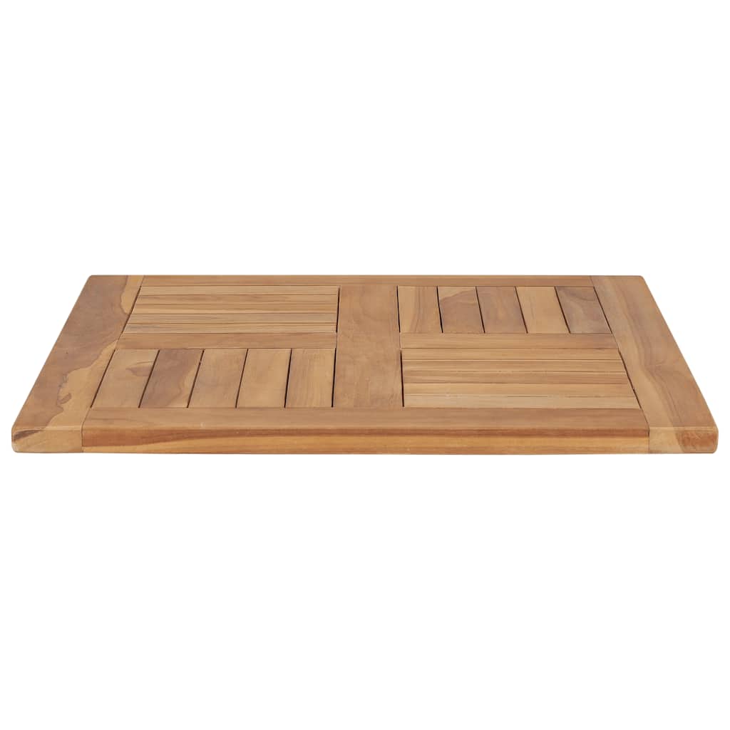 Tischplatte Massivholz Teak Rund 2,5 cm 40 cm