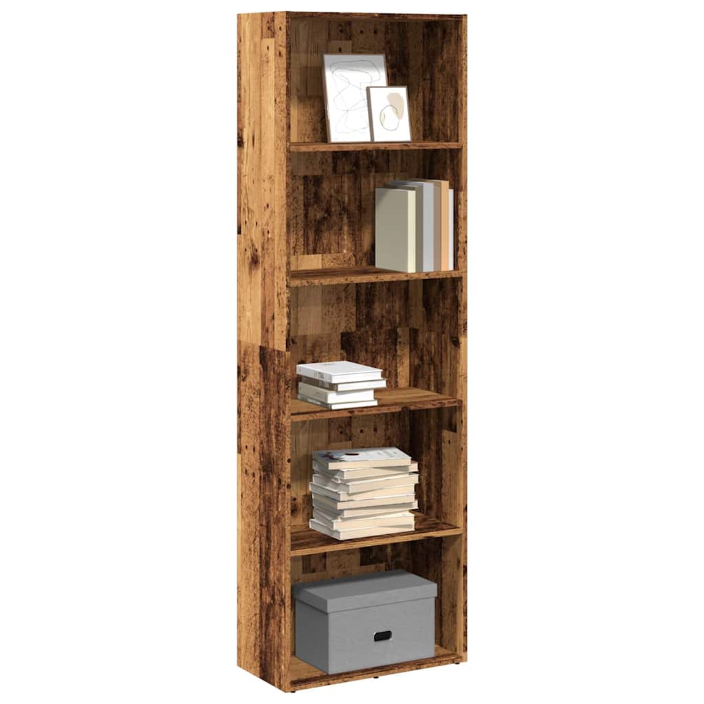 Bücherregal Weiß 80x30x189 cm Holzwerkstoff