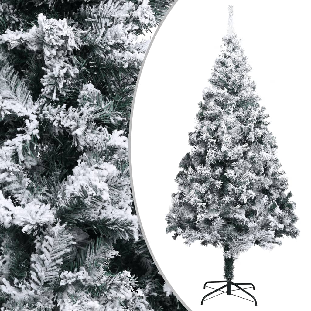 Künstlicher Weihnachtsbaum Beschneit Grün 400 cm PVC