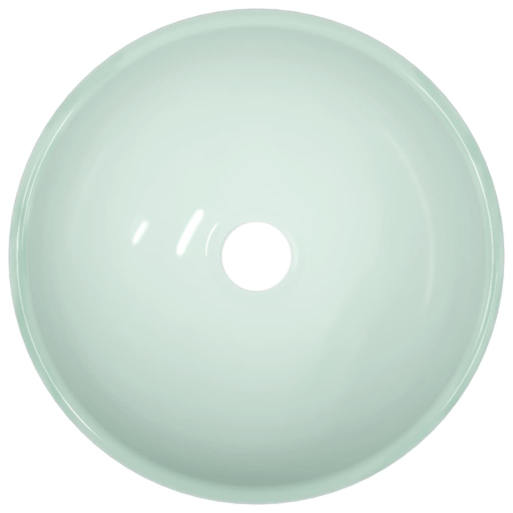 Waschbecken Hartglas 35x12 cm Transparent