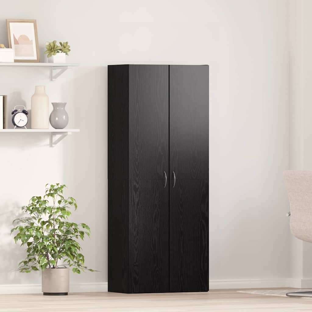 Aktenschrank Weiß 60x32x153 cm Holzwerkstoff