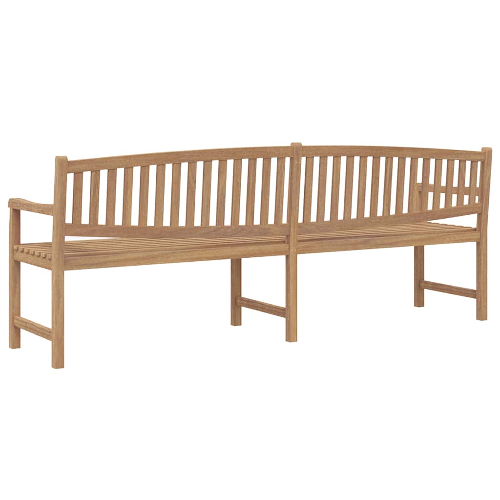 Gartenbank 114x59x87 cm Massivholz Teak