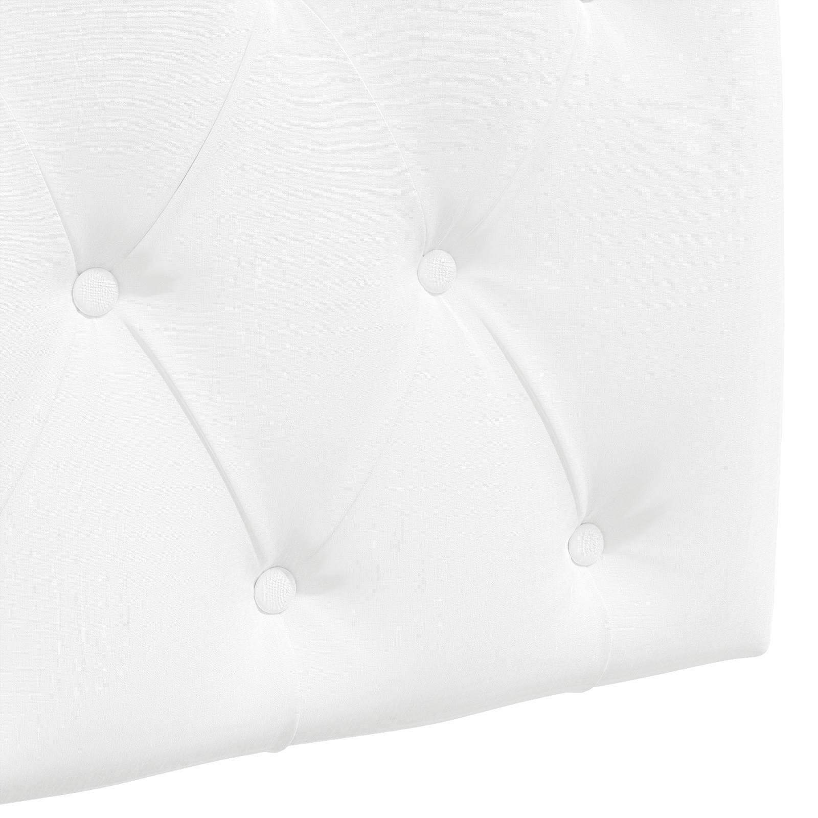 Hängendes Kopfteil Mit LED Licht Wolkengrau Stoff