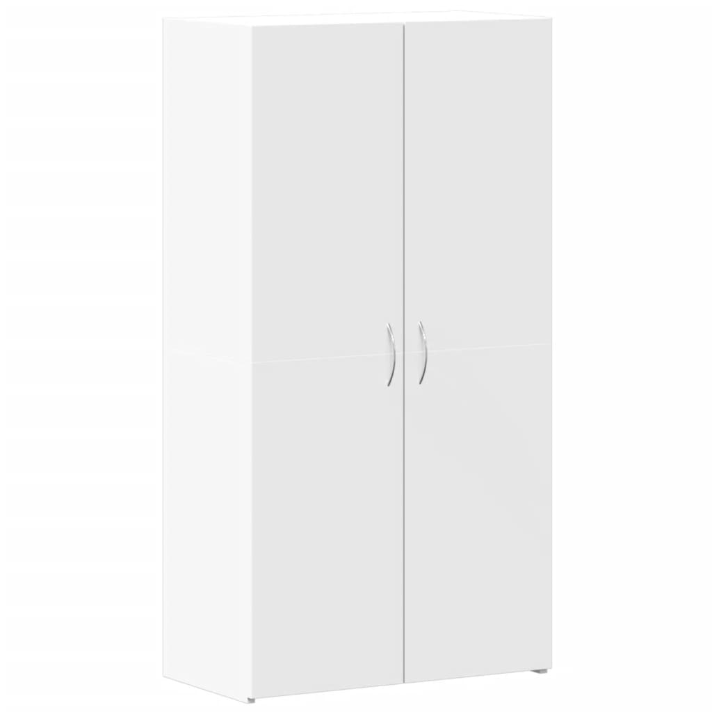 Aktenschrank Weiß 60x32x153 cm Holzwerkstoff