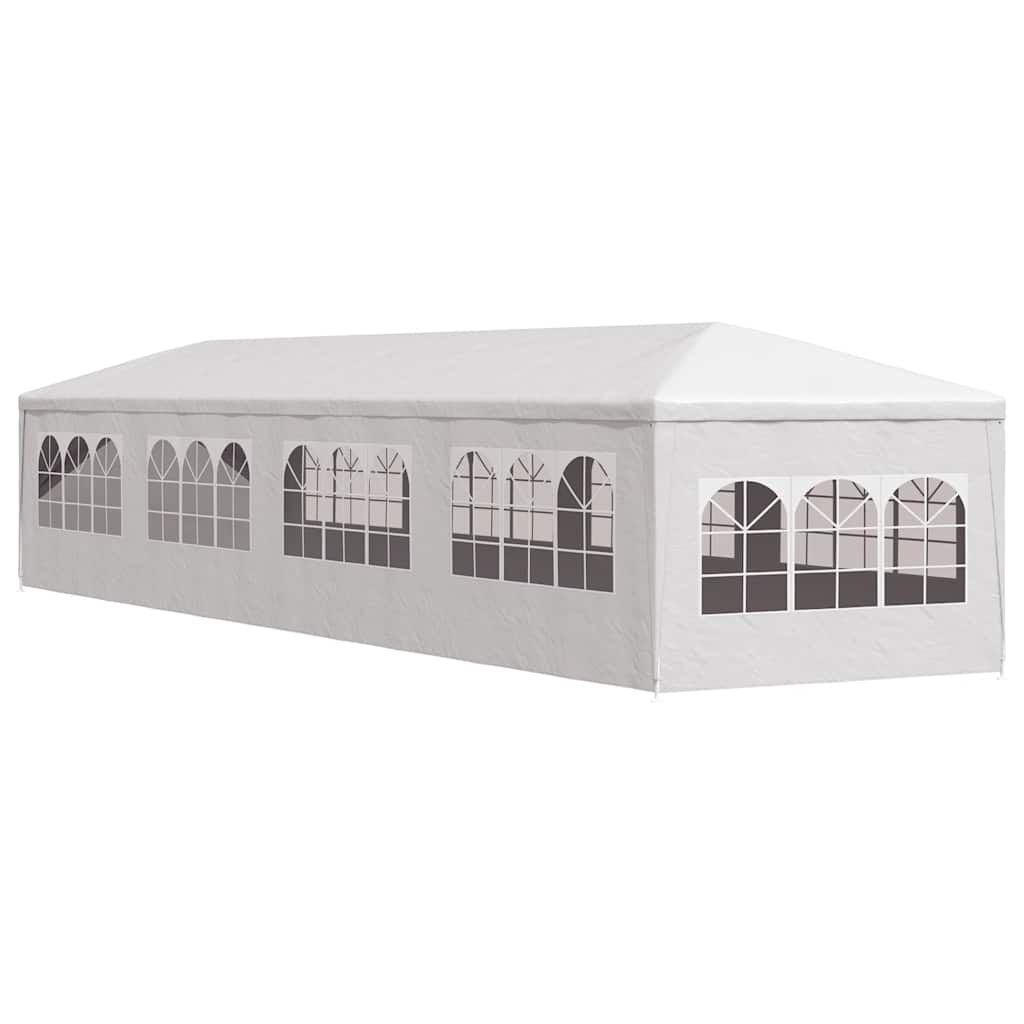 Party-Zelt 400 x 300 x 255 cm Rot PE und Stahl