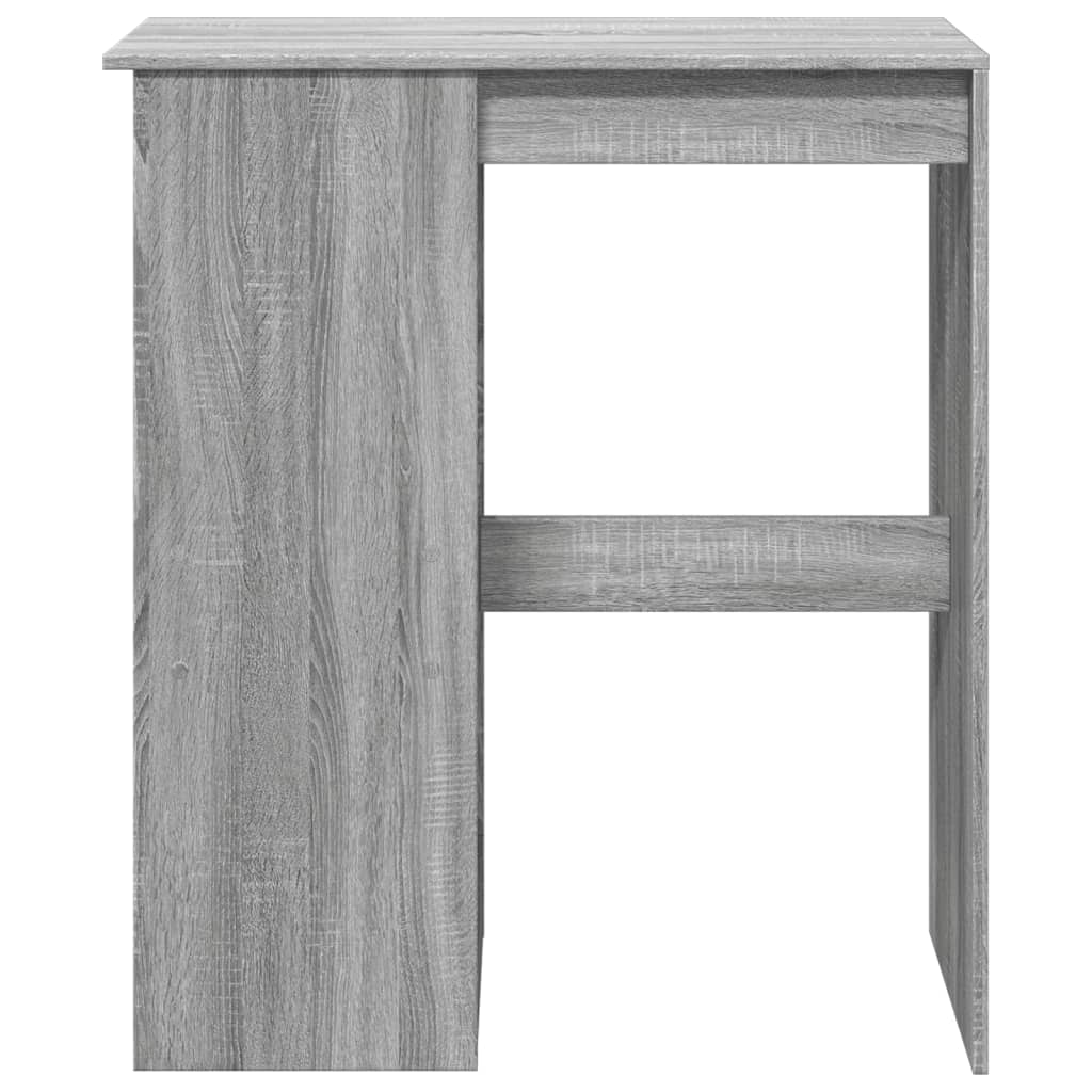 Bartisch mit Regal Schwarz Eichen-Optik 90 x 47,5 x 103,5 cm