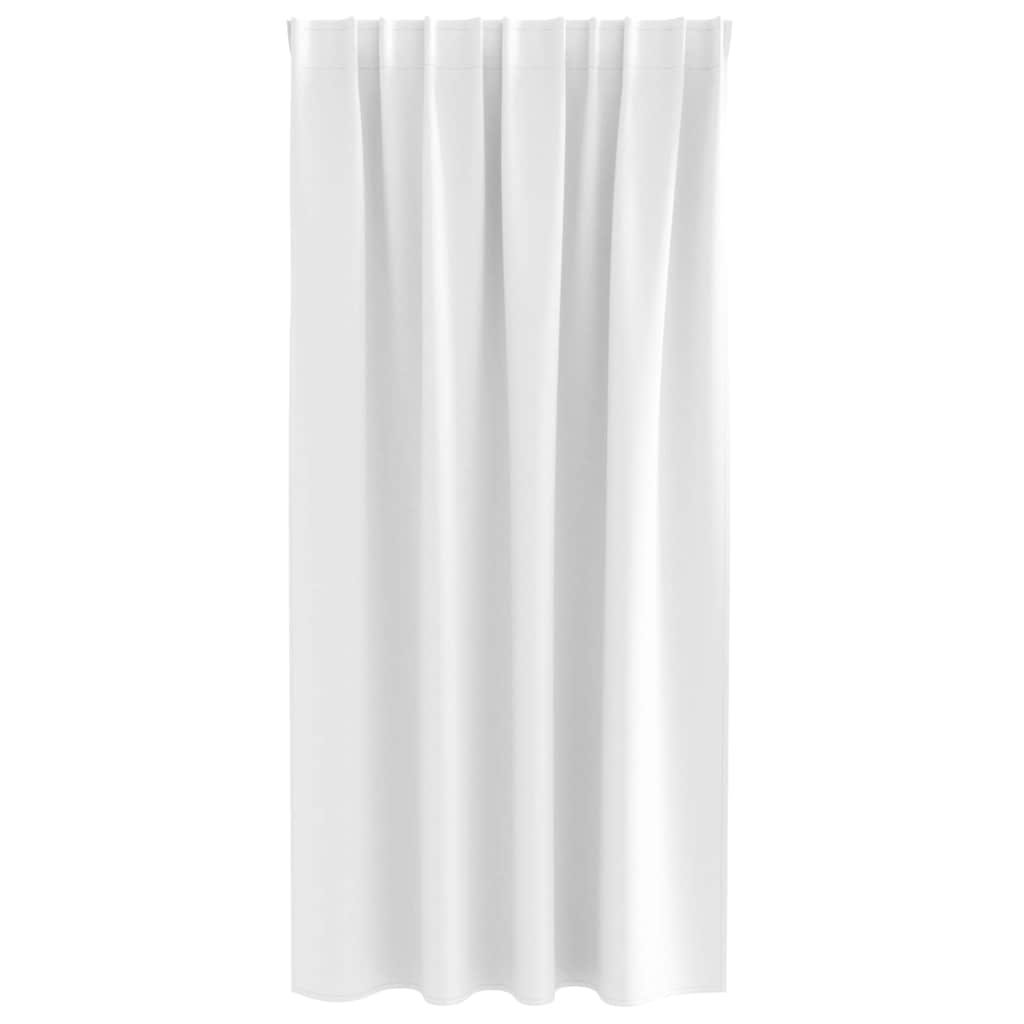 Verdunkelungs-Vorhänge mit Ringen 2 pcs Beige 140 x 140 cm