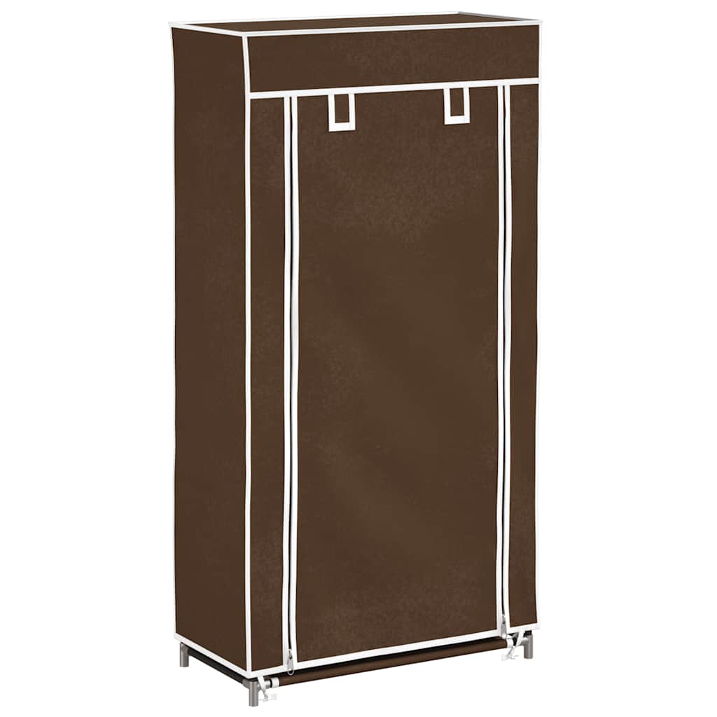 Schuhschrank Schuhregal Schuhablage 5 Schicht 58 x 28 x 106 cm Schwarz