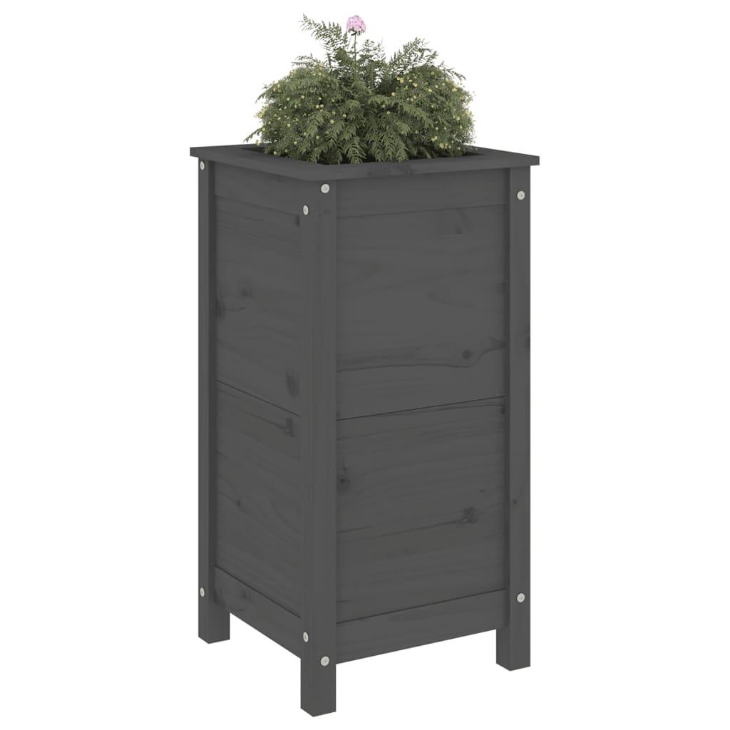 Garten-Pflanzgefäß Wachsbraun 40 x 40 x 39 cm