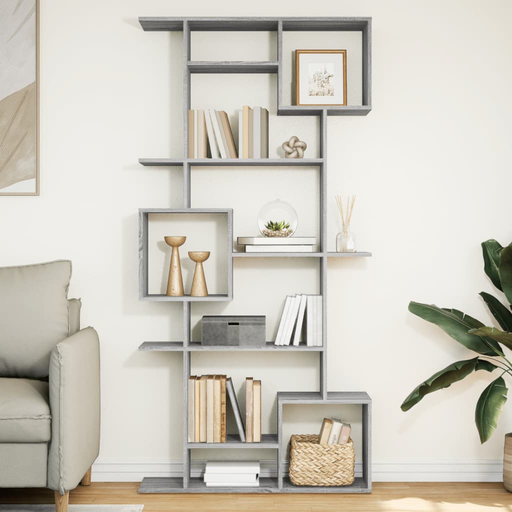 Bücherregal Weiß 92x29x188 cm Holzwerkstoff