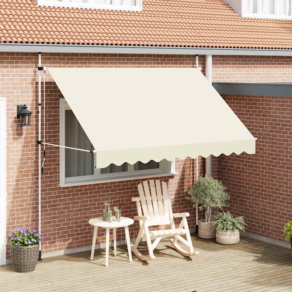 Einziehbare Markise Handbetrieben 150 cm Anthrazit