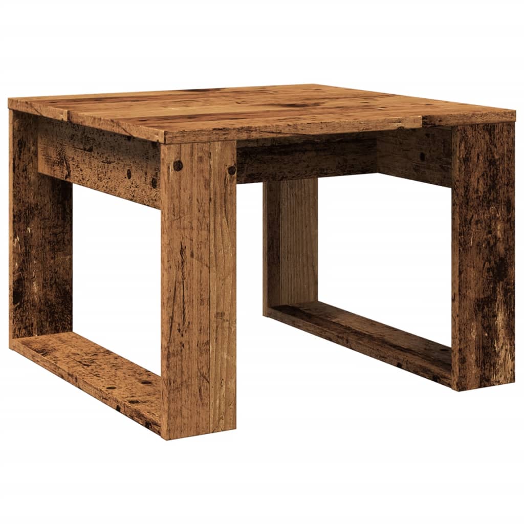 Beistelltisch Weiß 50x50x35 cm Holzwerkstoff