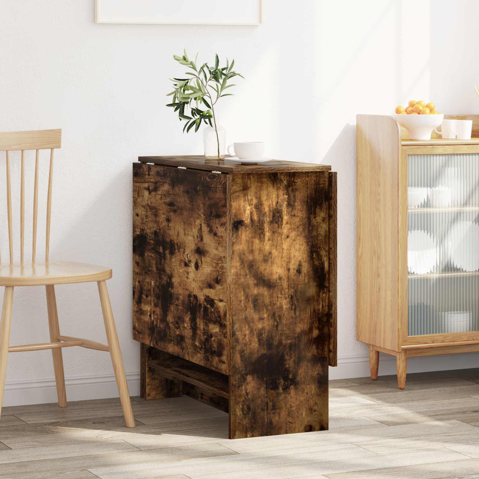 Esstisch 138 x 70 x 73,5 cm Holzwerkstoff Weiß Rechtwinklig