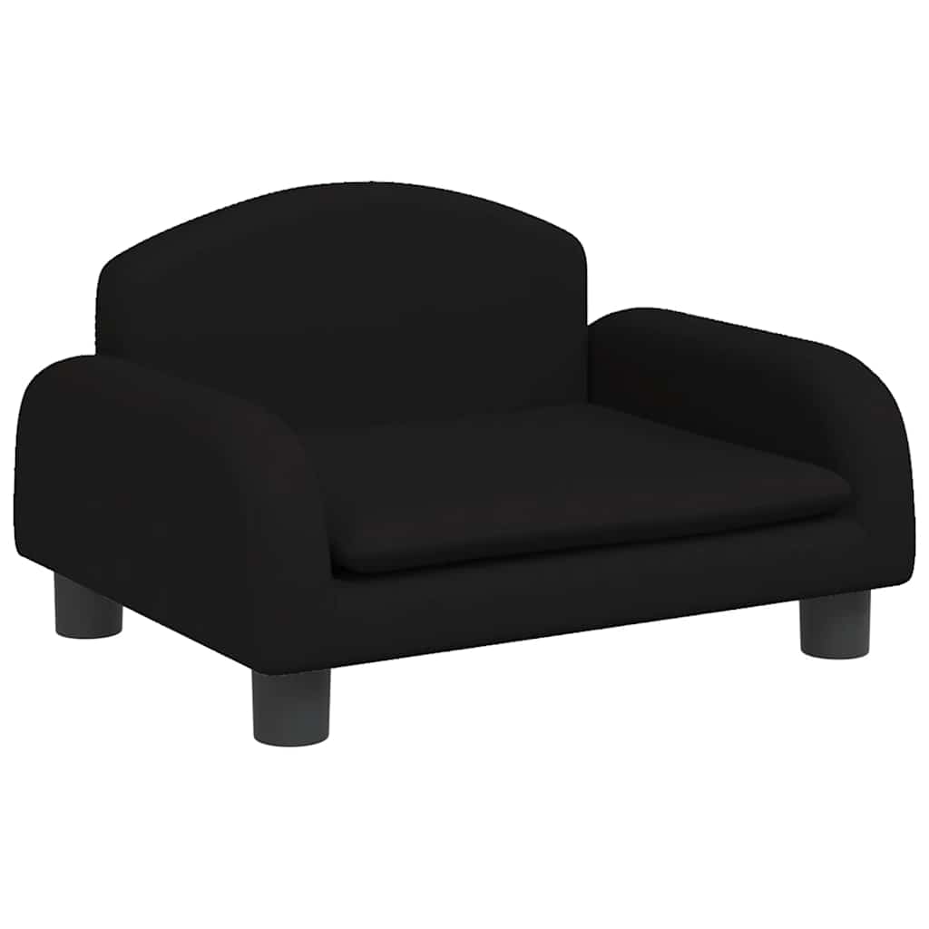 Hundebett Dunkelgrau 70x45x30 cm Stoff