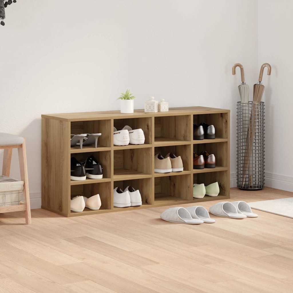Schuhregale 2 Stk. Weiß 52,5x30x50 cm