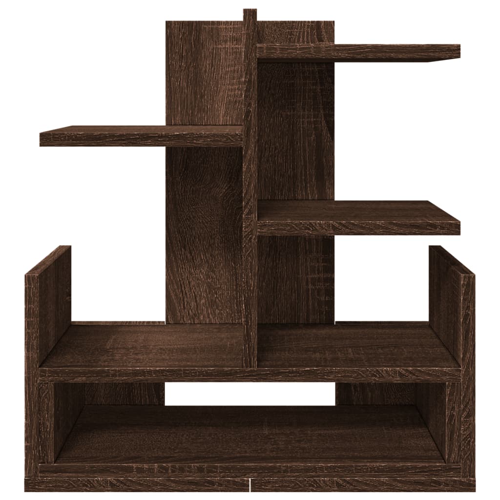 Schreibtisch-Organizer Weiß 49x20x52,5 cm Holzwerkstoff
