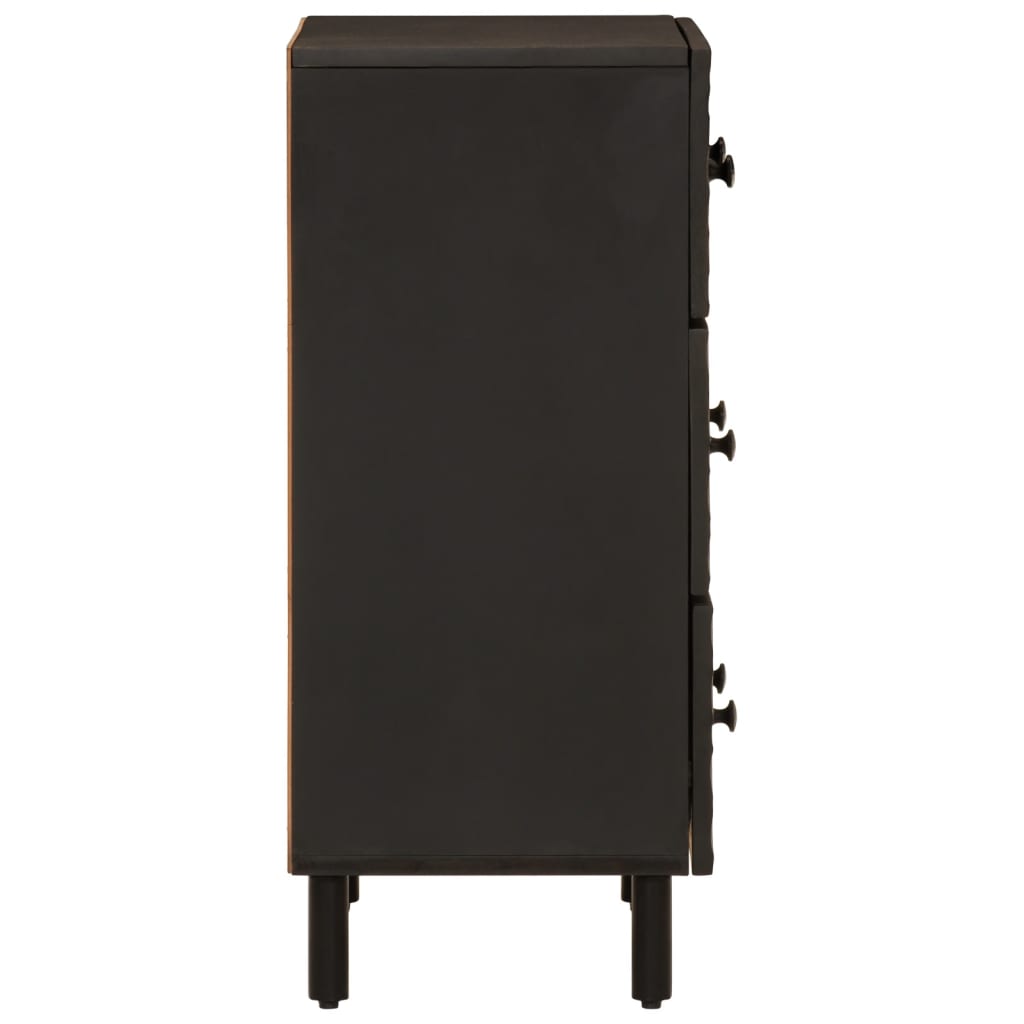 Beistellschrank 60x33x75 cm Massivholz Akazie