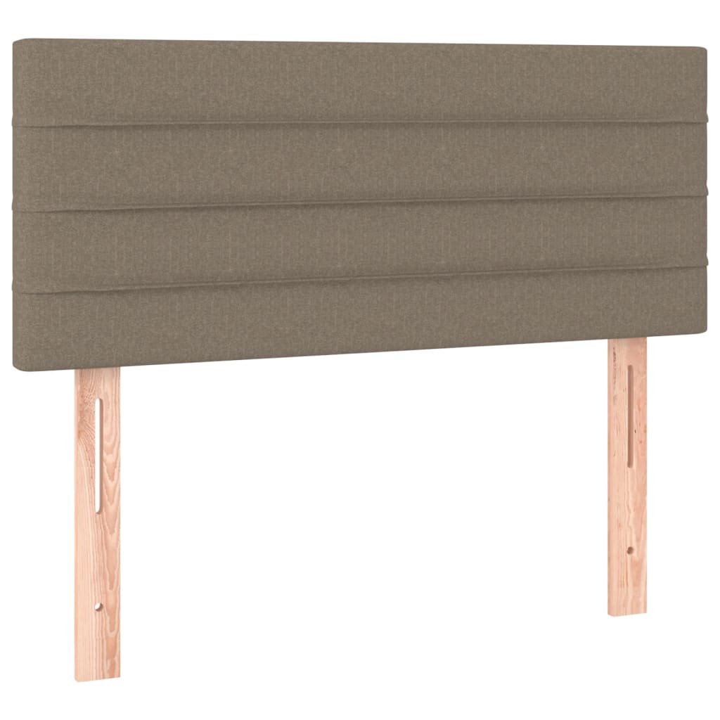 Kopfteil Hellgrau 80x5x118/128 cm Stoff