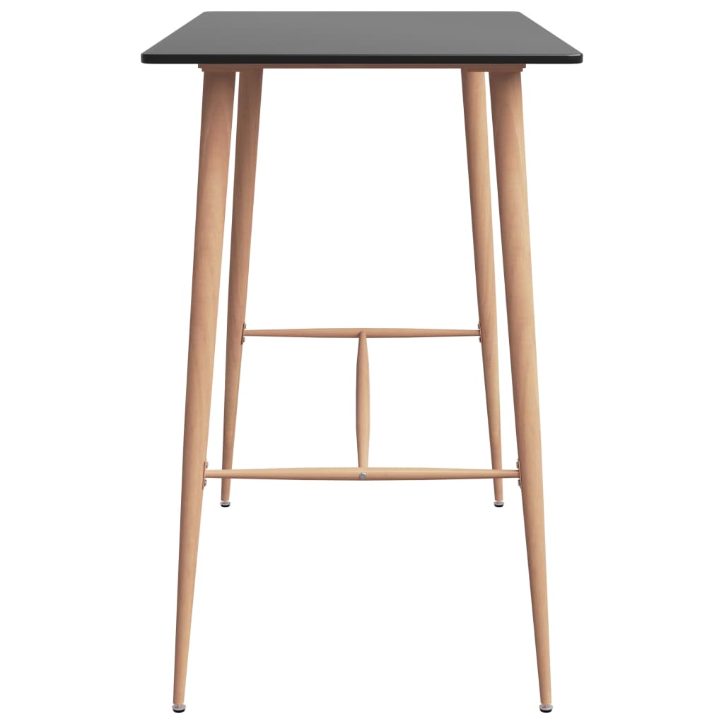 7-tlg. Bar-Set Weiß und Schwarz
