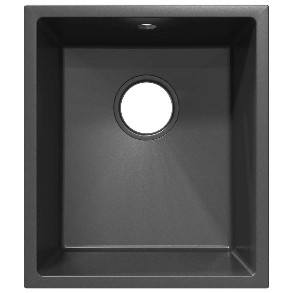 Küchenspüle Schwarz 54 x 44 x 20 cm Granit