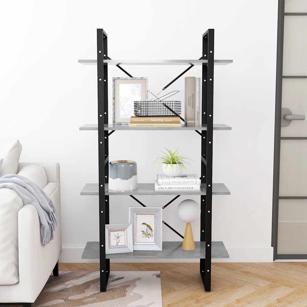 Bücherregal 2 Fächer Weiß 80x30x70 cm Holzwerkstoff
