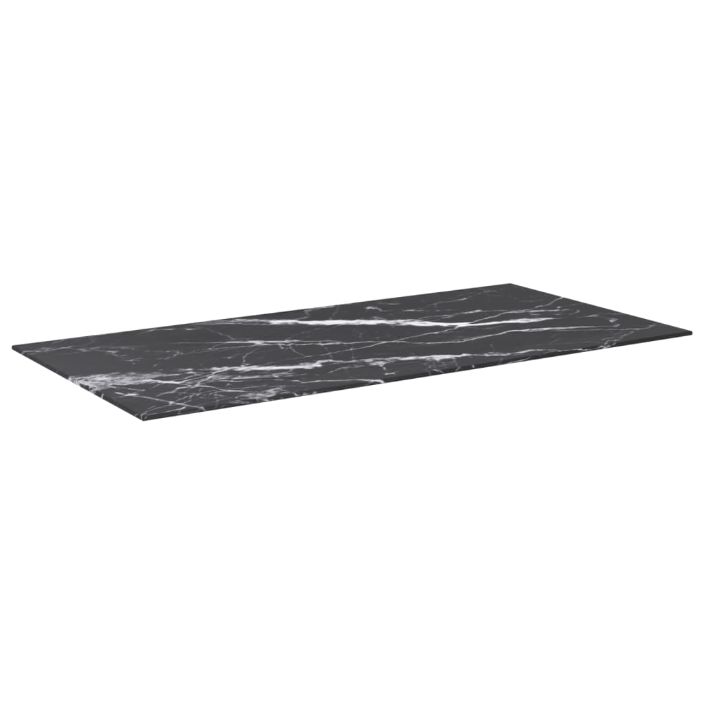 Tischplatte aus gehärtetem Glas quadratisch 700x700 mm