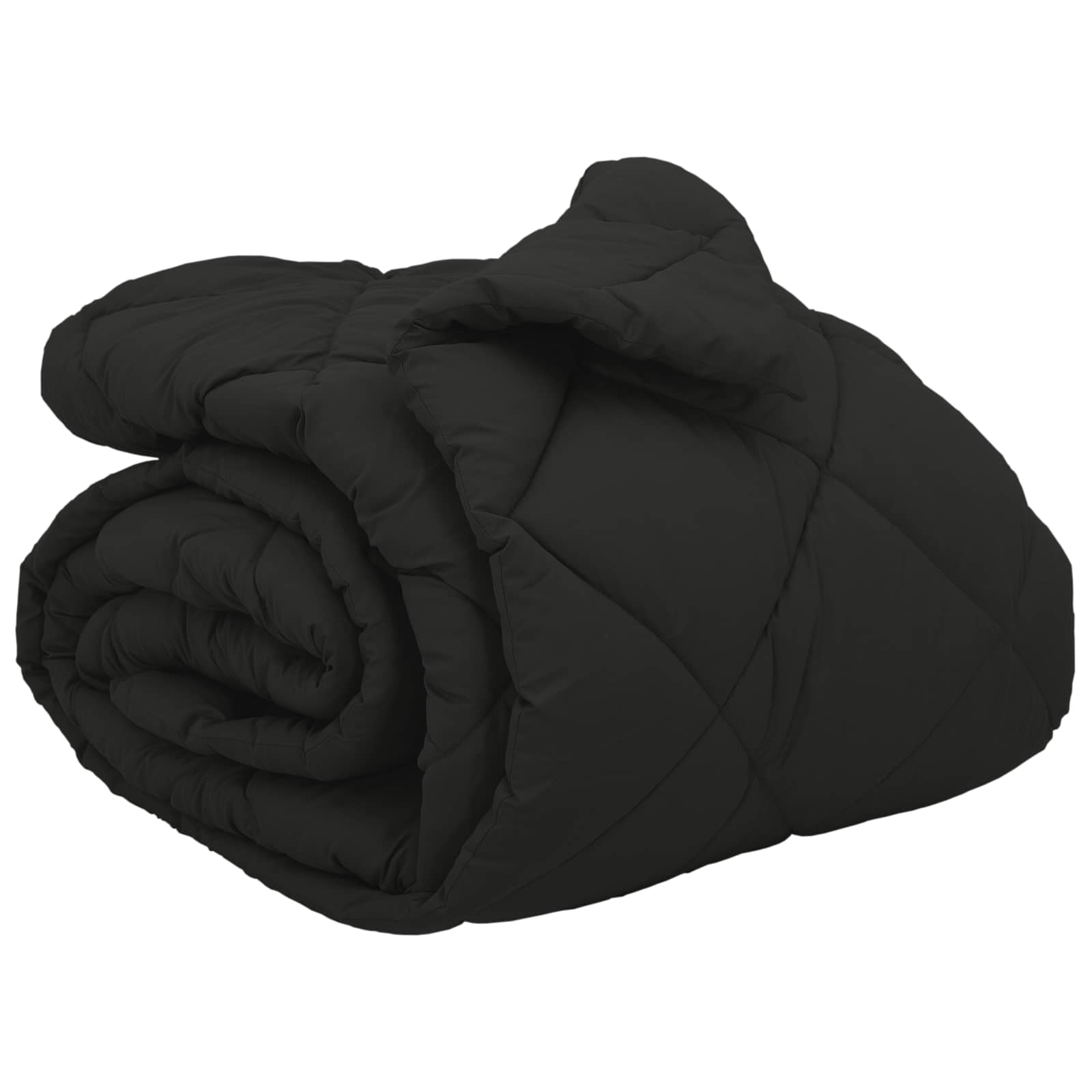Winterbettdecke Anthrazit 135 x 200 cm Mikrofaser