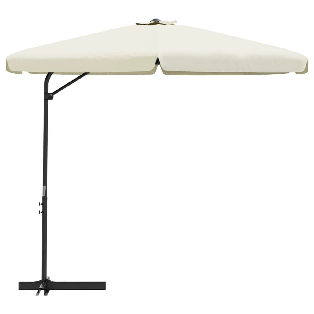 Sonnenschirm mit Stahlmast 300 cm Anthrazit